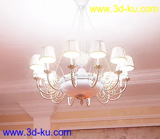 吊灯模型,水晶吊灯模型,共303个的图片