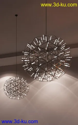 吊灯模型,水晶吊灯模型,共303个的图片