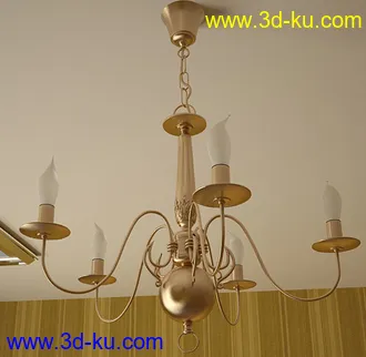 吊灯模型,水晶吊灯模型,共303个的图片