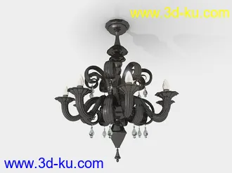 吊灯模型,水晶吊灯模型,共303个的图片