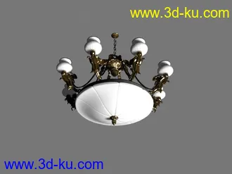 吊灯模型,水晶吊灯模型,共303个的图片