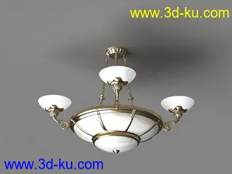 吊灯模型,水晶吊灯模型,共303个的图片