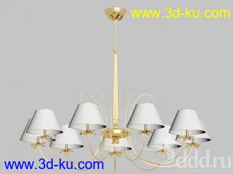 吊灯模型,水晶吊灯模型,共303个的图片