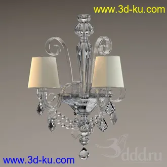 吊灯模型,水晶吊灯模型,共303个的图片