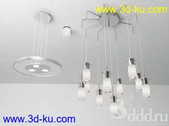 吊灯模型,水晶吊灯模型,共303个的图片