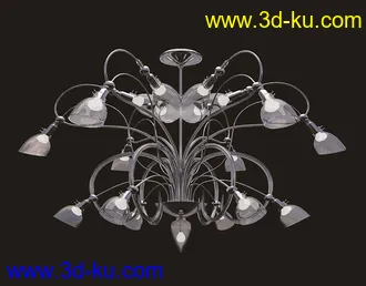 吊灯模型,水晶吊灯模型,共303个的图片