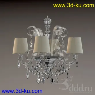吊灯模型,水晶吊灯模型,共303个的图片