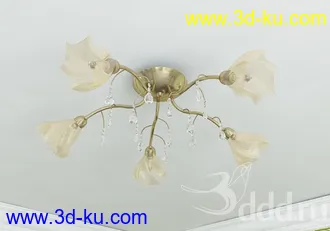 吊灯模型,水晶吊灯模型,共303个的图片
