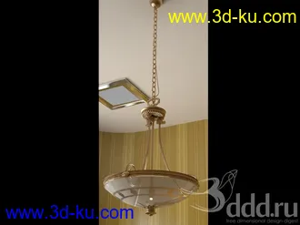 吊灯模型,水晶吊灯模型,共303个的图片