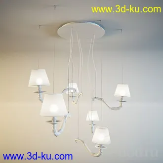 吊灯模型,水晶吊灯模型,共303个的图片