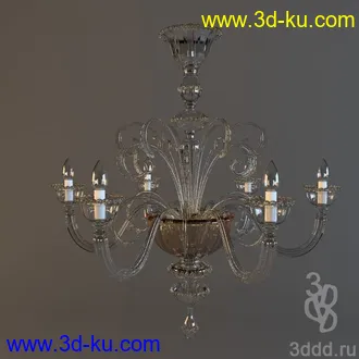 吊灯模型,水晶吊灯模型,共303个的图片
