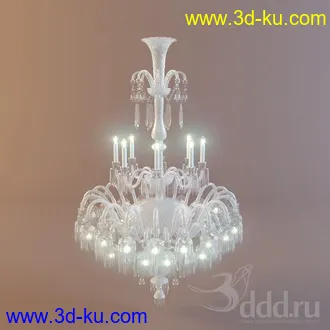 吊灯模型,水晶吊灯模型,共303个的图片