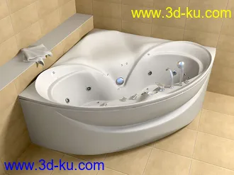 洗脸盆模型,洗手盆,浴缸模型合集的图片