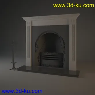壁炉模型,暖气灶模型合集的图片