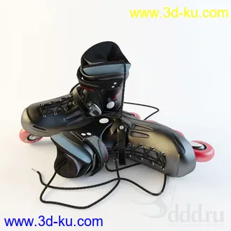 健身器材模型,滑冰鞋,计时器,运动鞋,滑板模型的图片