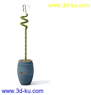 盆栽模型,盆景模型,花卉模型,植物模型合集共63个的图片