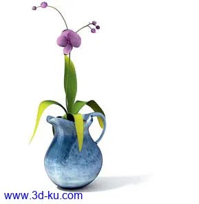 盆栽模型,盆景模型,花卉模型,植物模型合集共63个的图片33