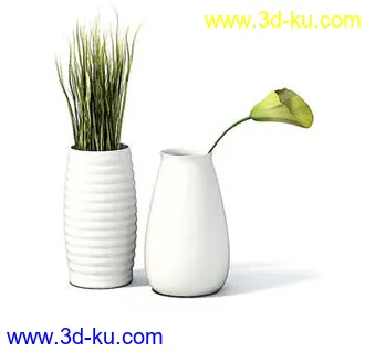 盆栽模型,盆景模型,花卉模型,植物模型合集共63个的图片50