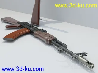 勃朗宁M2重机枪模型,卡拉什尼科夫AK-47模型,手枪模型的图片2