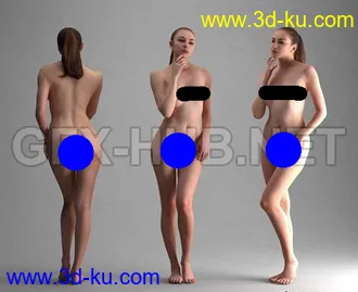 十个美少女模型的图片