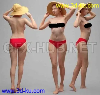 十个美少女模型的图片