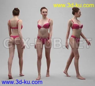 十个美少女模型的图片