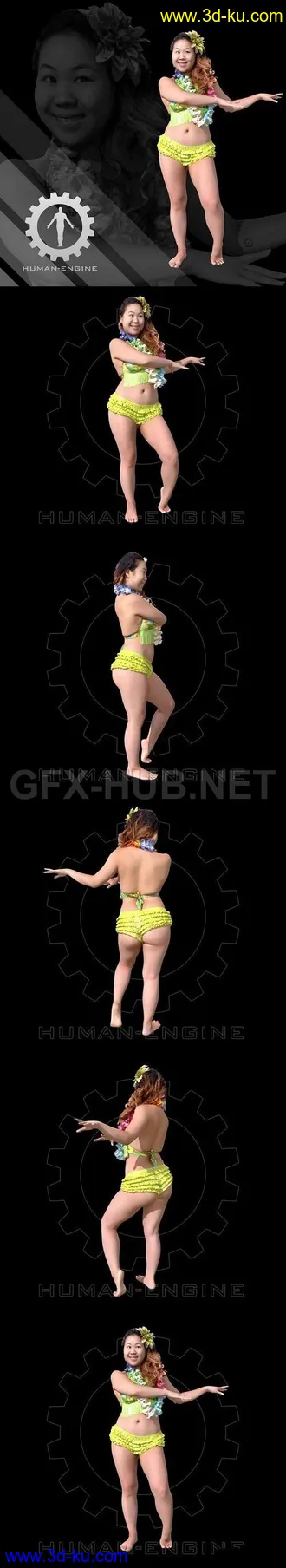 56个各式人物模型的图片