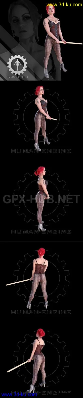 56个各式人物模型的图片33