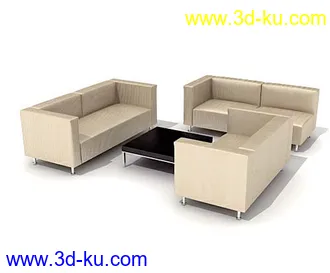 组合沙发模型20个的图片