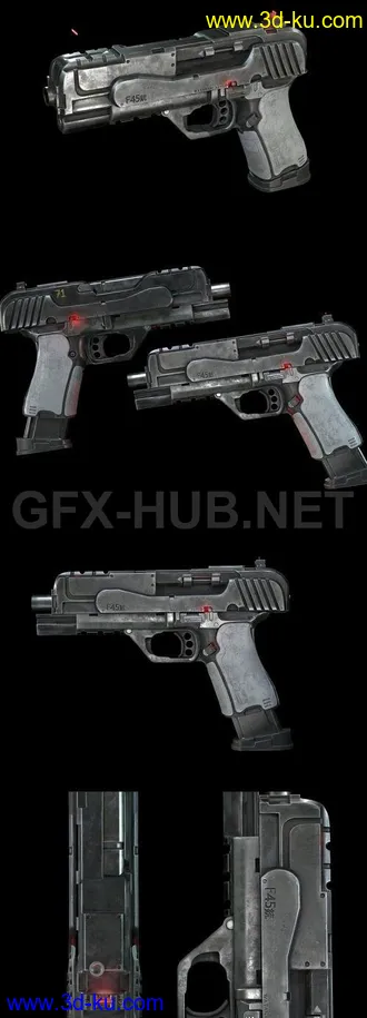 手枪模型,AK-103突击步枪,M1935,F45,加利尔突击步枪,MP7,左轮手枪,M4A1,M12,M249机枪等枪模型的图片11