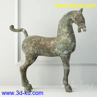 马头,鱼头,牛,大象,母狮子,犀牛,豹子雕塑,雕像模型,金属雕像,青铜模型的图片