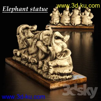 马头,鱼头,牛,大象,母狮子,犀牛,豹子雕塑,雕像模型,金属雕像,青铜模型的图片
