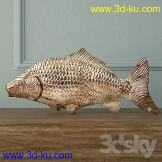 马头,鱼头,牛,大象,母狮子,犀牛,豹子雕塑,雕像模型,金属雕像,青铜模型的图片