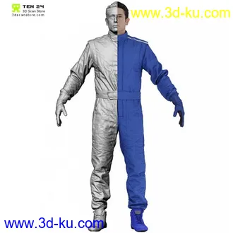 男性赛车手模型,高精度赛车手模型的图片