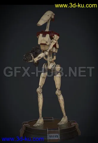机器人,武士,国王,战士,未来士兵模型的图片