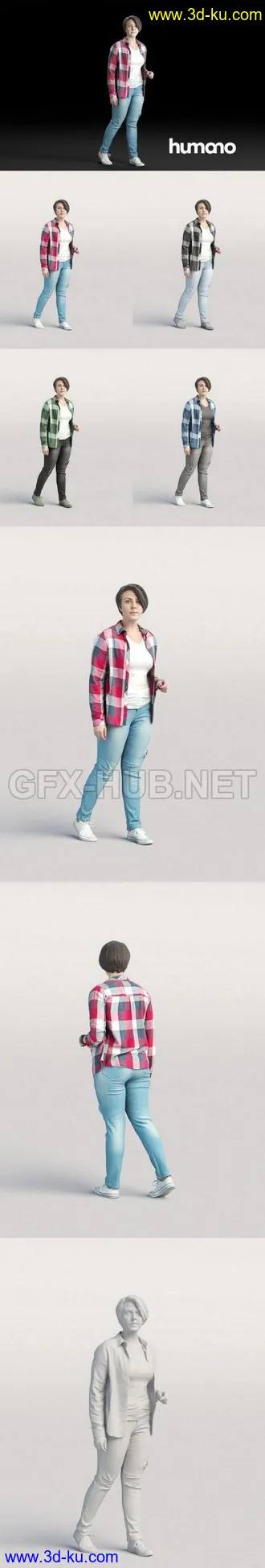 现代人物模型合集的图片3
