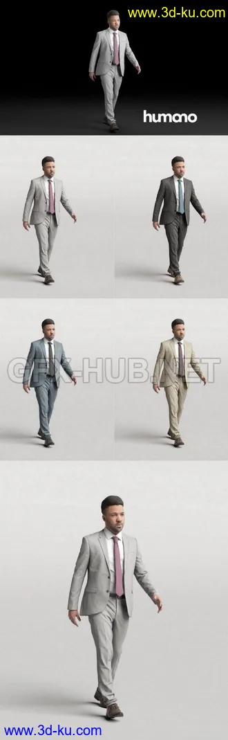 现代人物模型合集的图片7