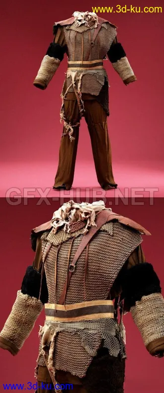 皮甲,外套,假人模特,衣服模特,圣诞老人模型的图片9