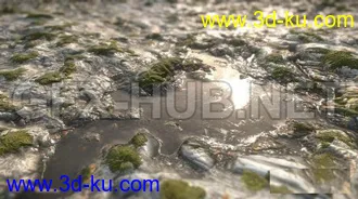 岩石,石头,砖头,碎石,泥土,沙土,砖墙,泥路,矿石,水泥柱,陨石模型的图片12