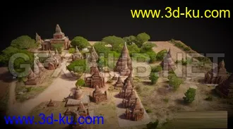 砖屋,现代建筑,大厦,寺庙,小房子模型的图片