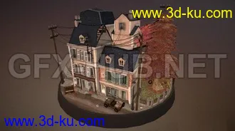 砖屋,现代建筑,大厦,寺庙,小房子模型的图片