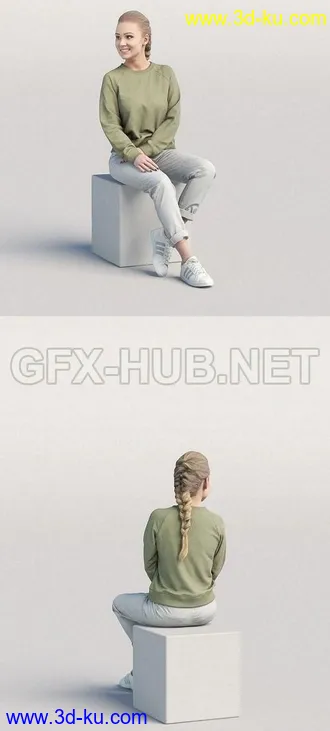 各种职业,各种年龄人物模型合集的图片