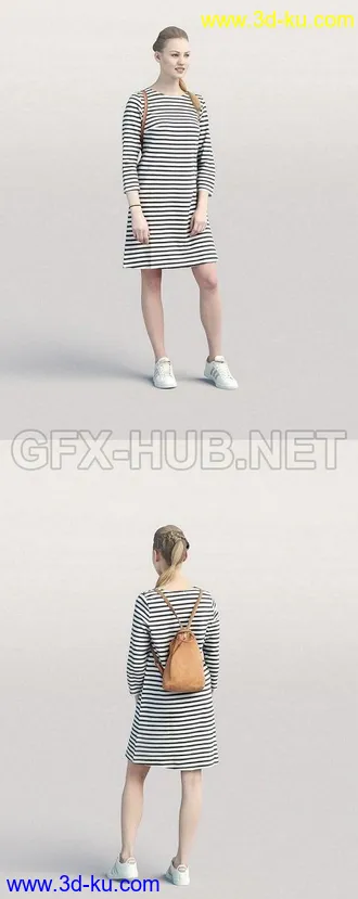 各种职业,各种年龄人物模型合集的图片