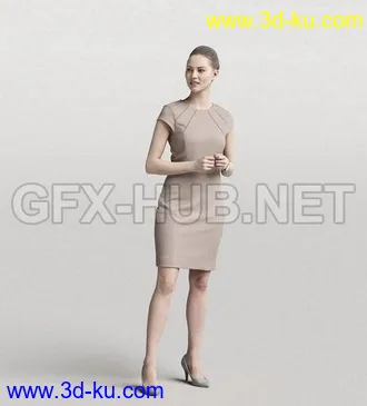 各种职业,各种年龄人物模型合集的图片