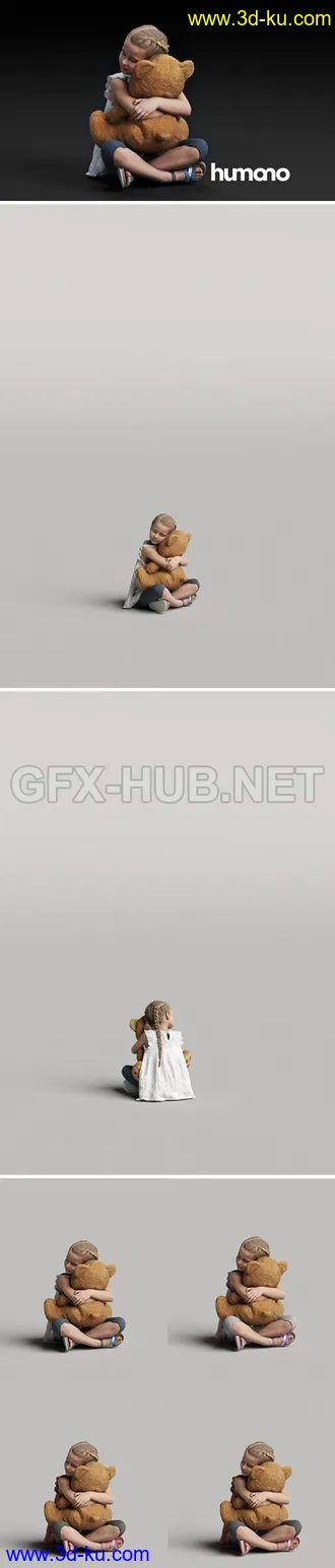 各种职业,各种年龄人物模型合集的图片
