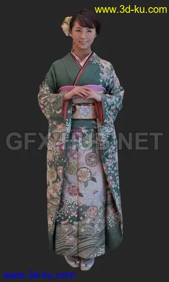 美少女模型,卡通少女,和服少女,肌肉少女模型的图片