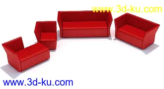 组合沙发模型共41套的图片