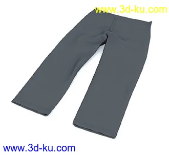 衣服模型,裤子模型,裙子模型,窗帘模型共30个的图片