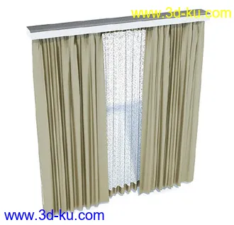 衣服模型,裤子模型,裙子模型,窗帘模型共30个的图片