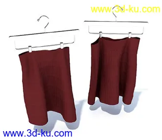 衣服模型,裤子模型,裙子模型,窗帘模型共30个的图片